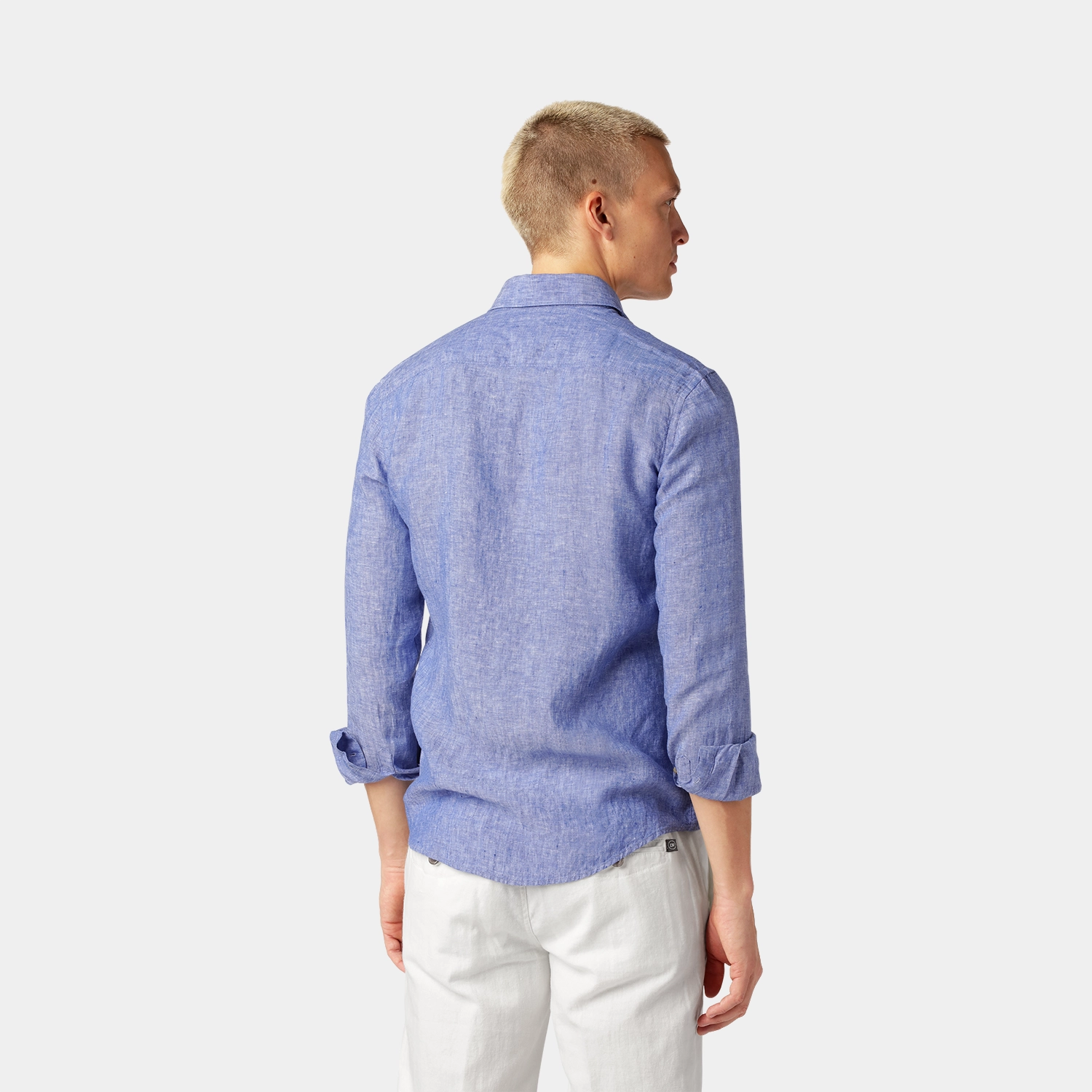 Light Blue Linen Shirt