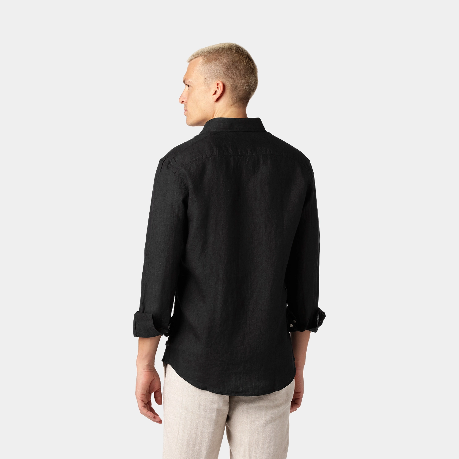 Black Linen Shirt