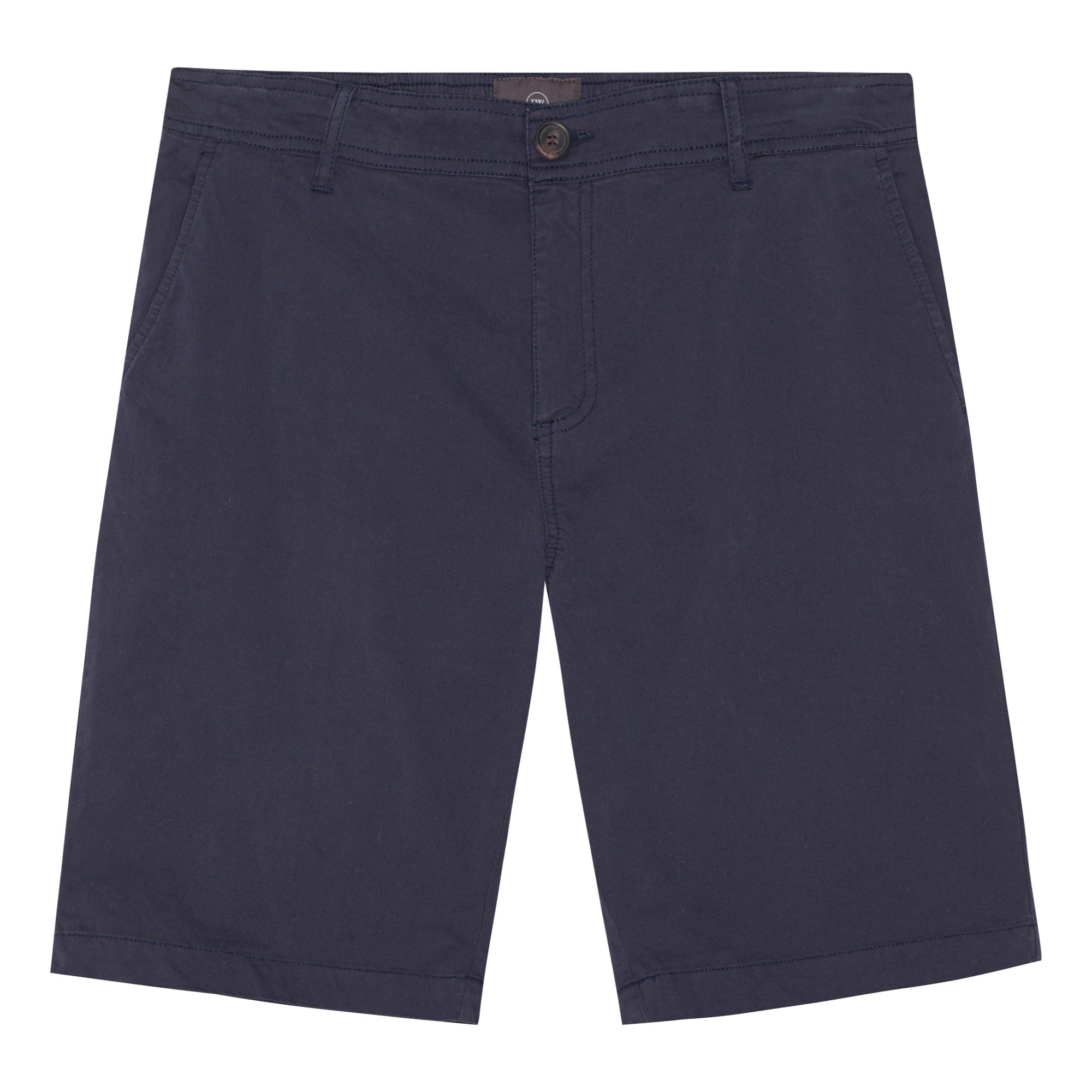 Marinblå Twill-shorts