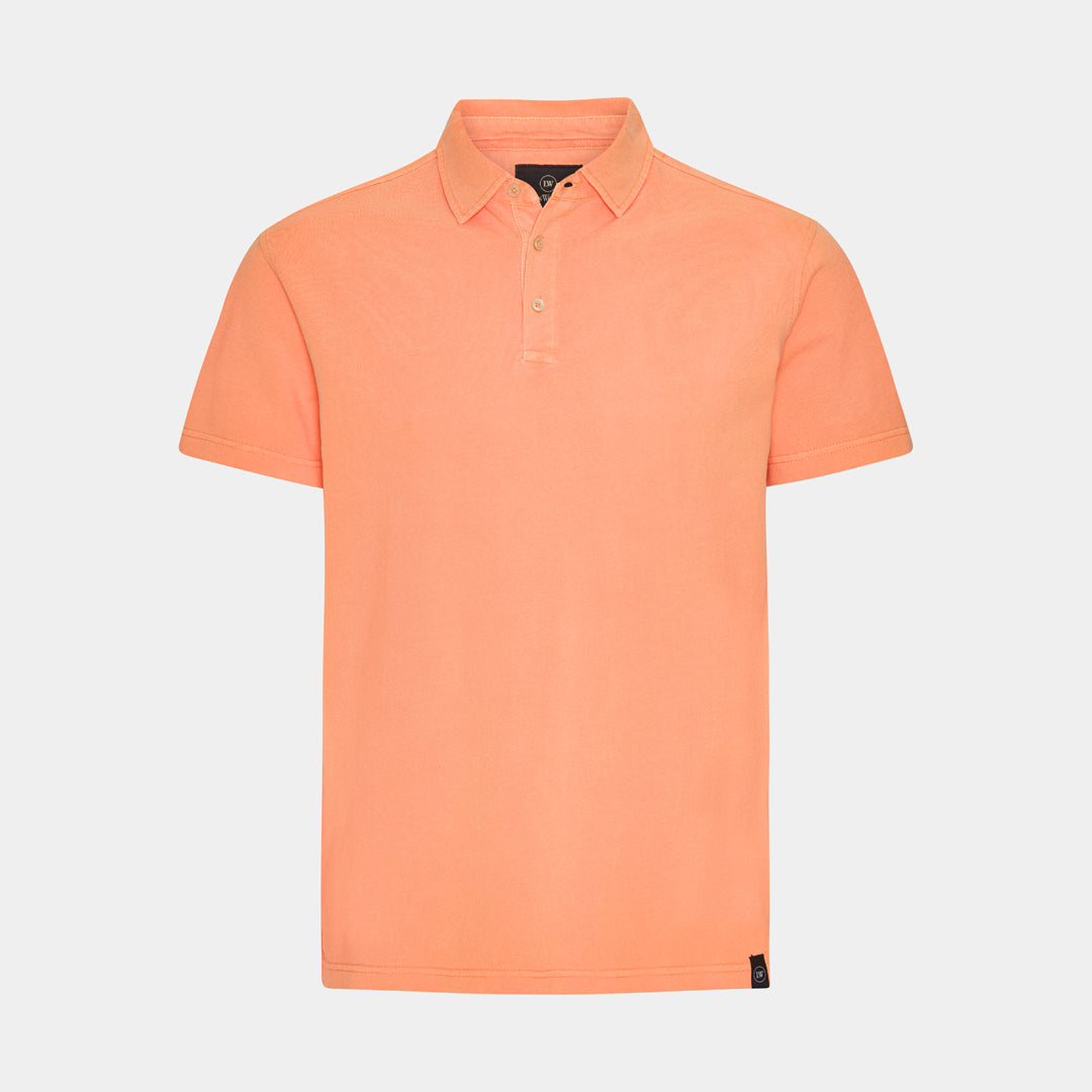 Apricot Piqué Polo Shirt