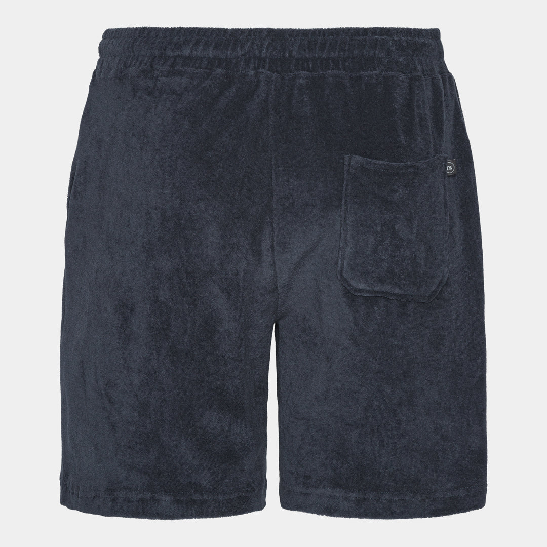 Navy Terry Shorts