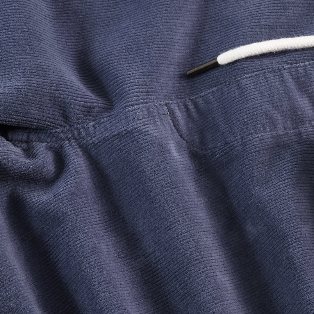 Blue Corduroy Shorts