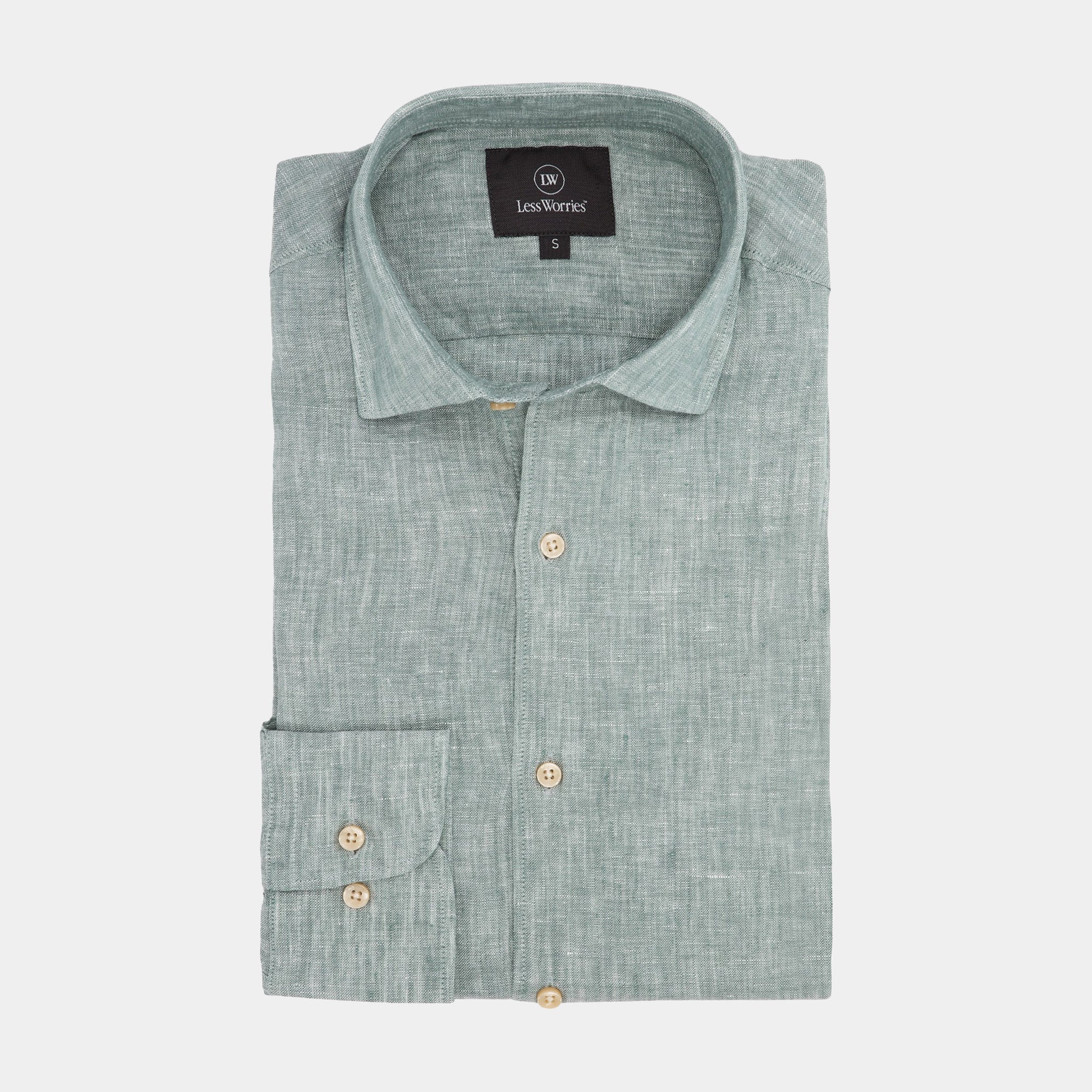 Light Green Linen Shirt