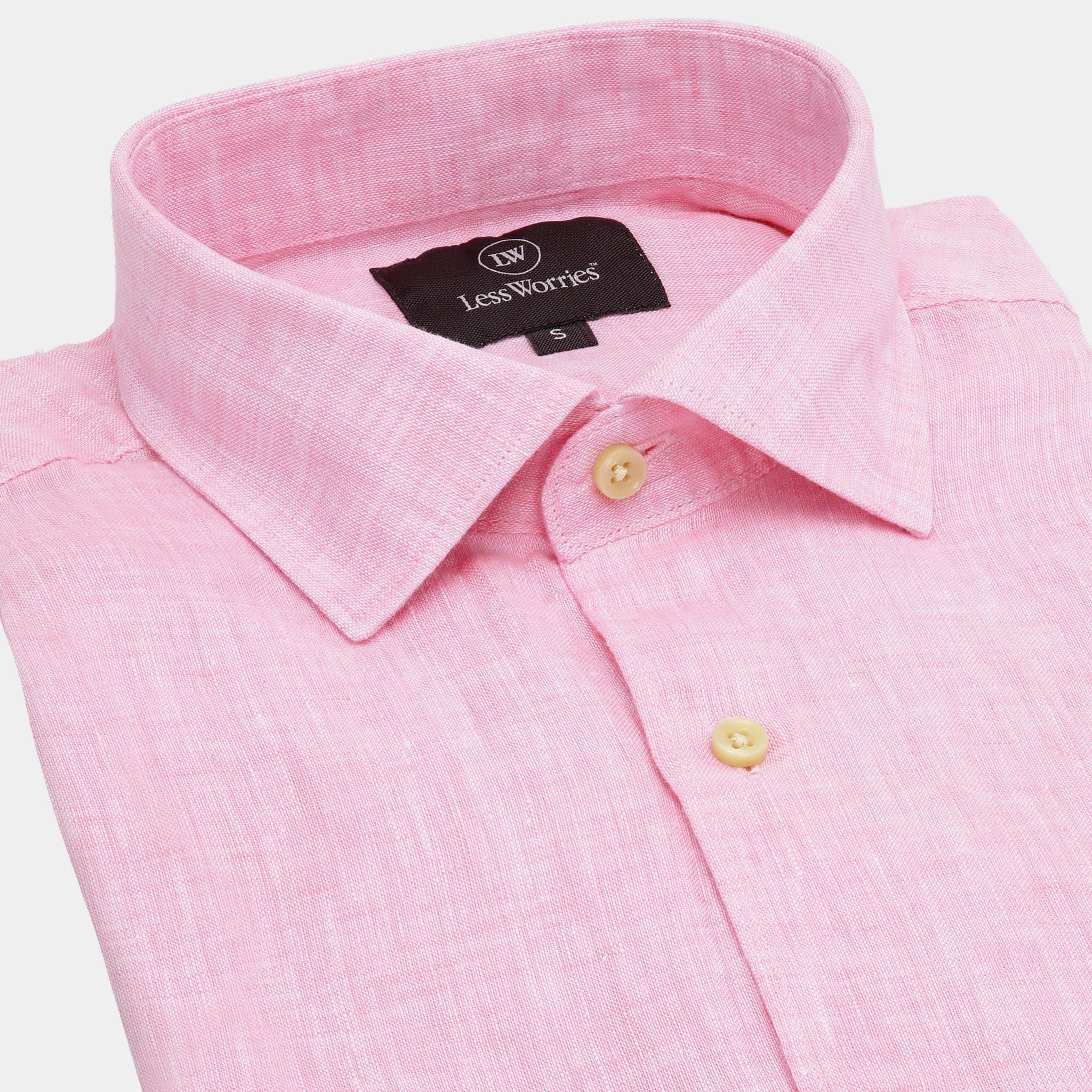 Pink Linen Shirt