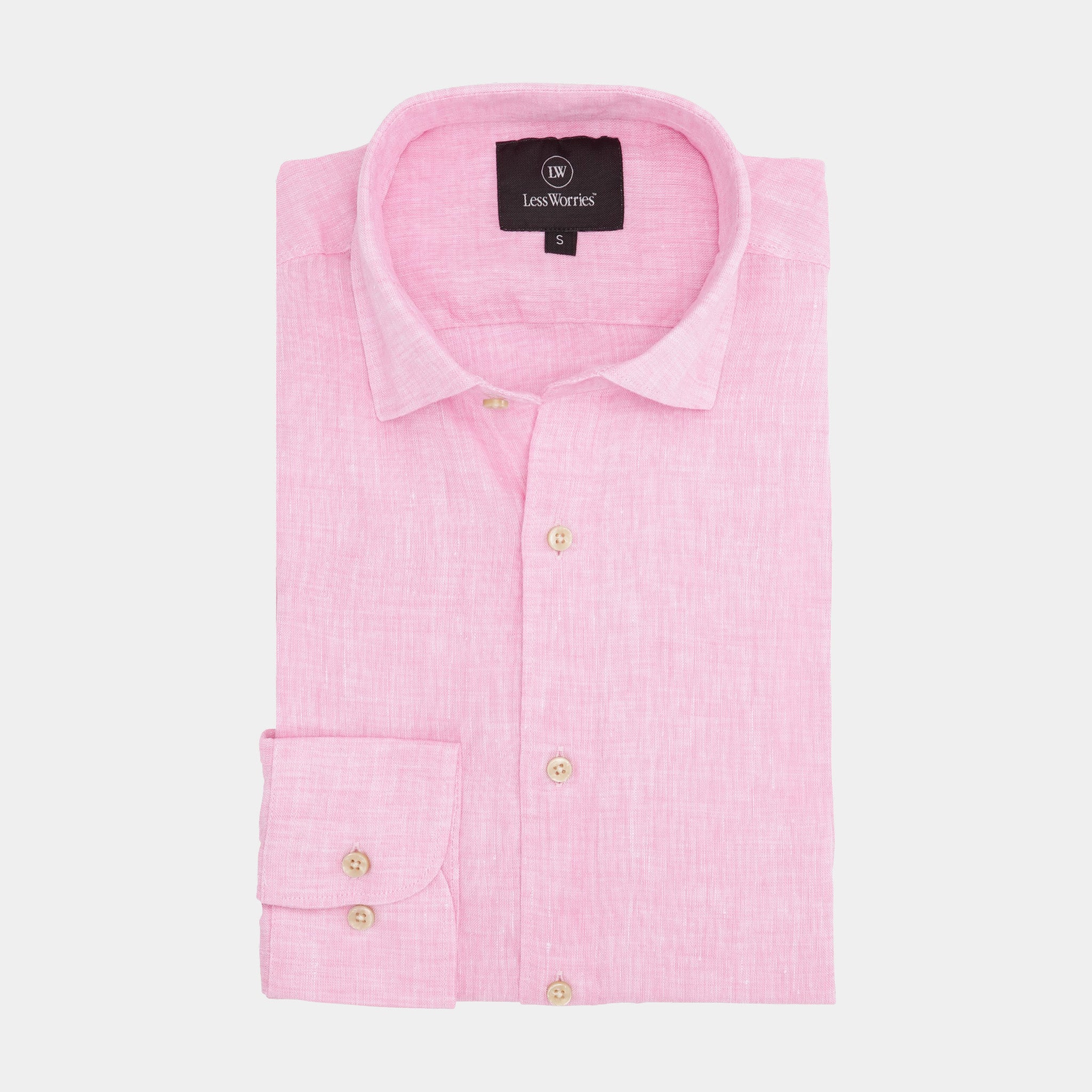 Pink Linen Shirt