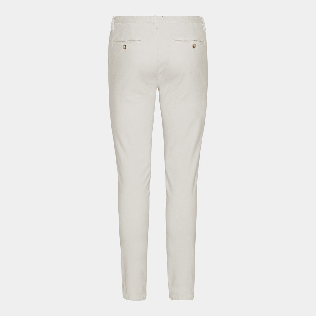 Off-white Corduroy Chinos