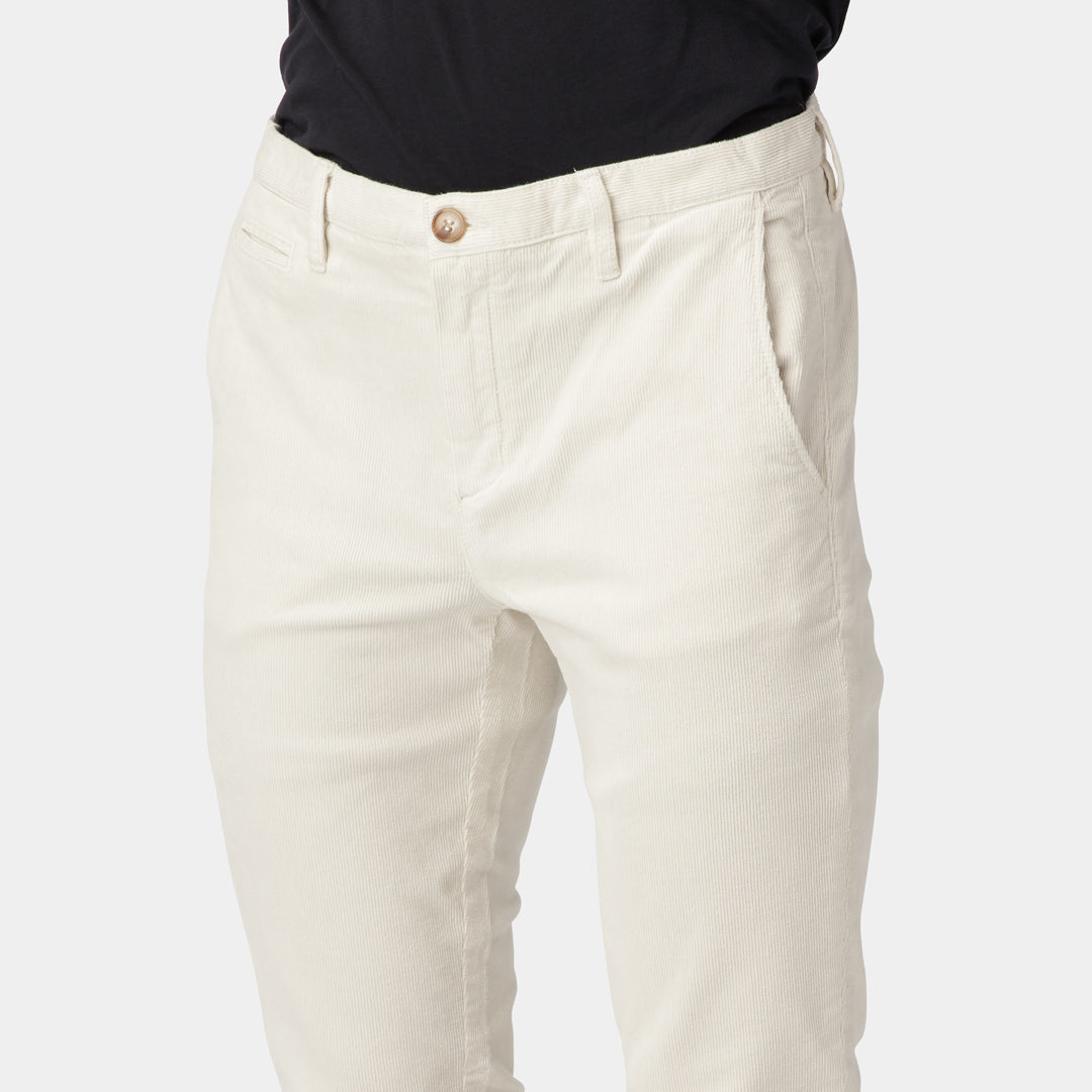 Off-white Corduroy Chinos