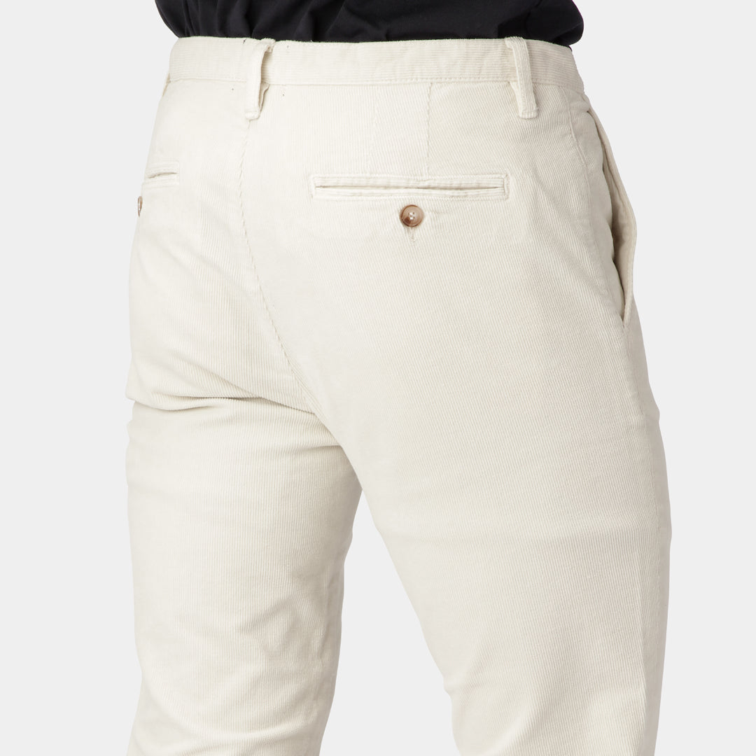 Off-white Corduroy Chinos