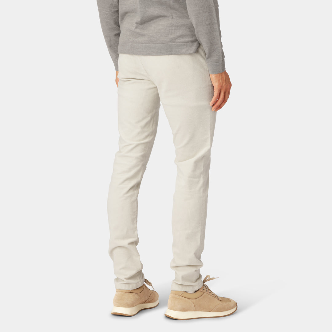 Off-White Corduroy Chinos