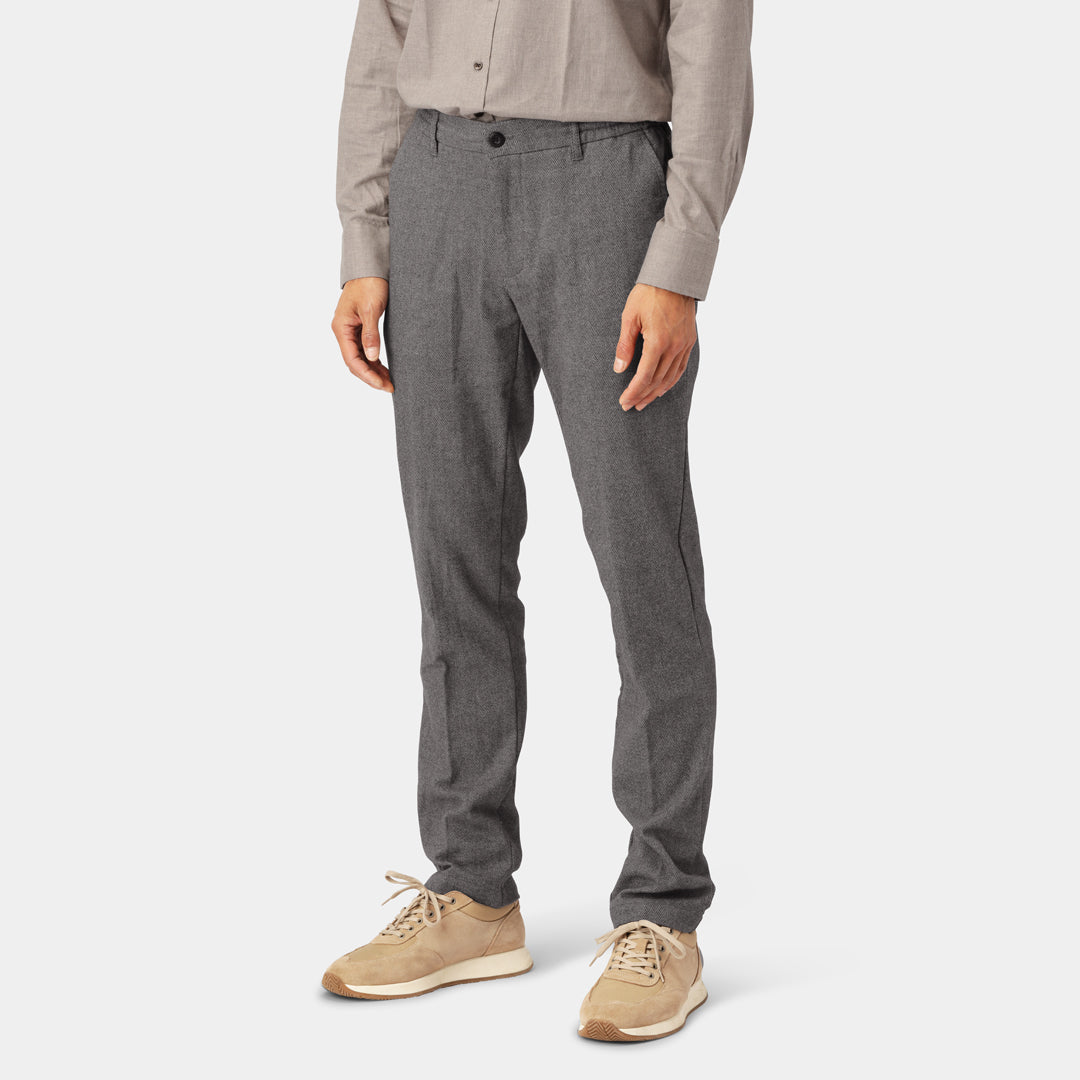 Dark Grey Wool Pants