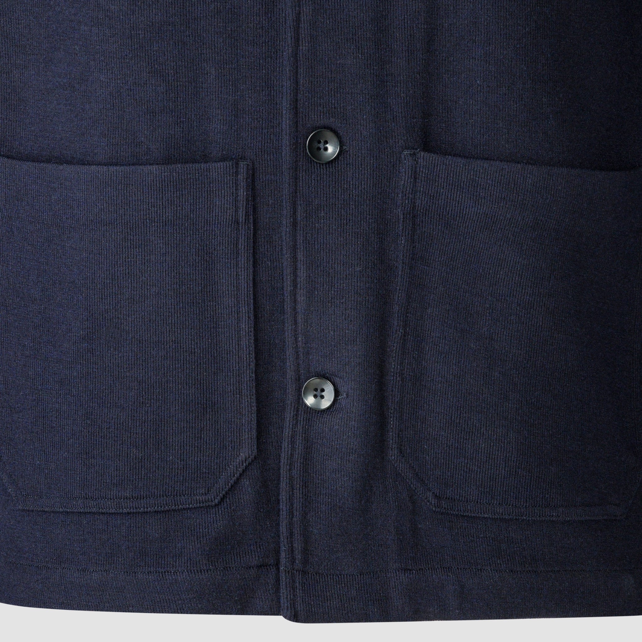 Navy Dressed Overshirt