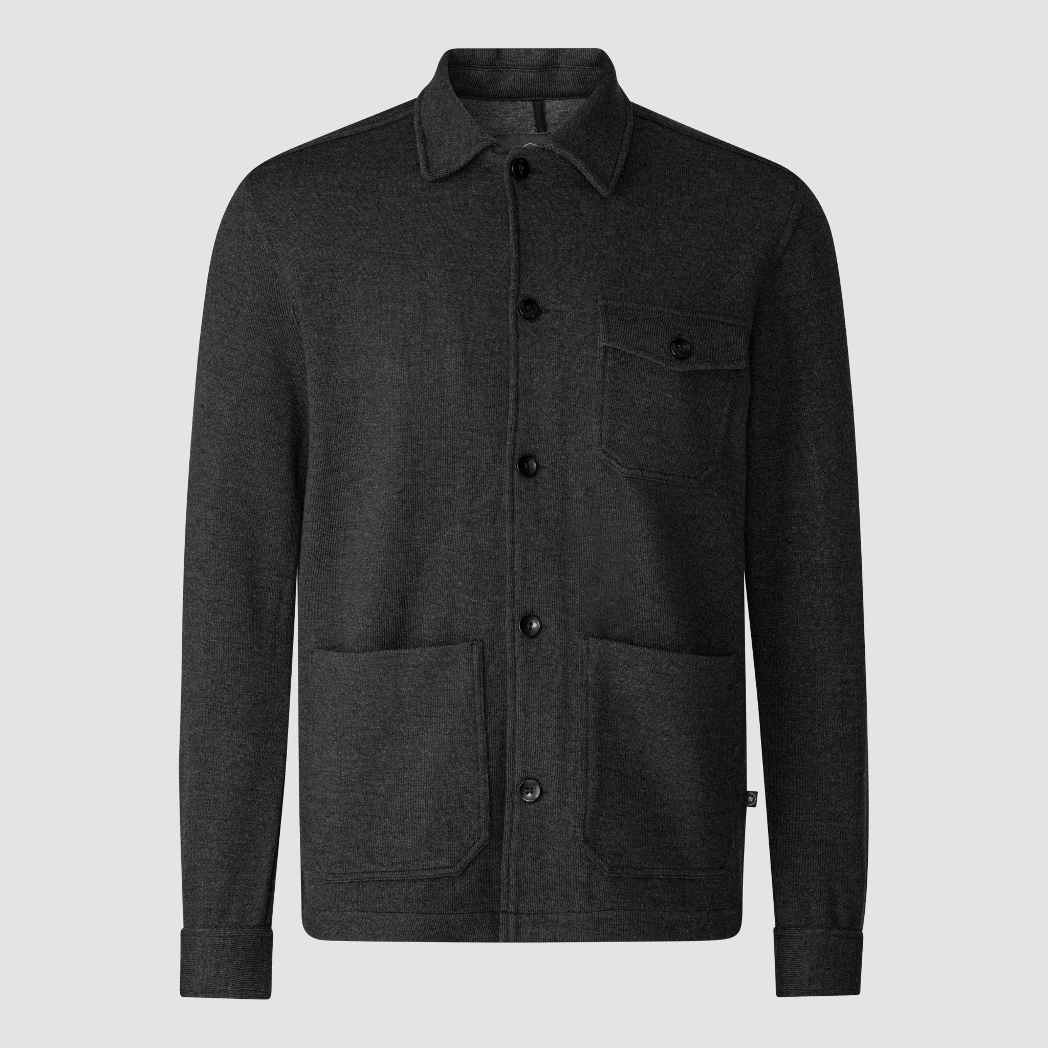 Mörkgrå Dressed Overshirt