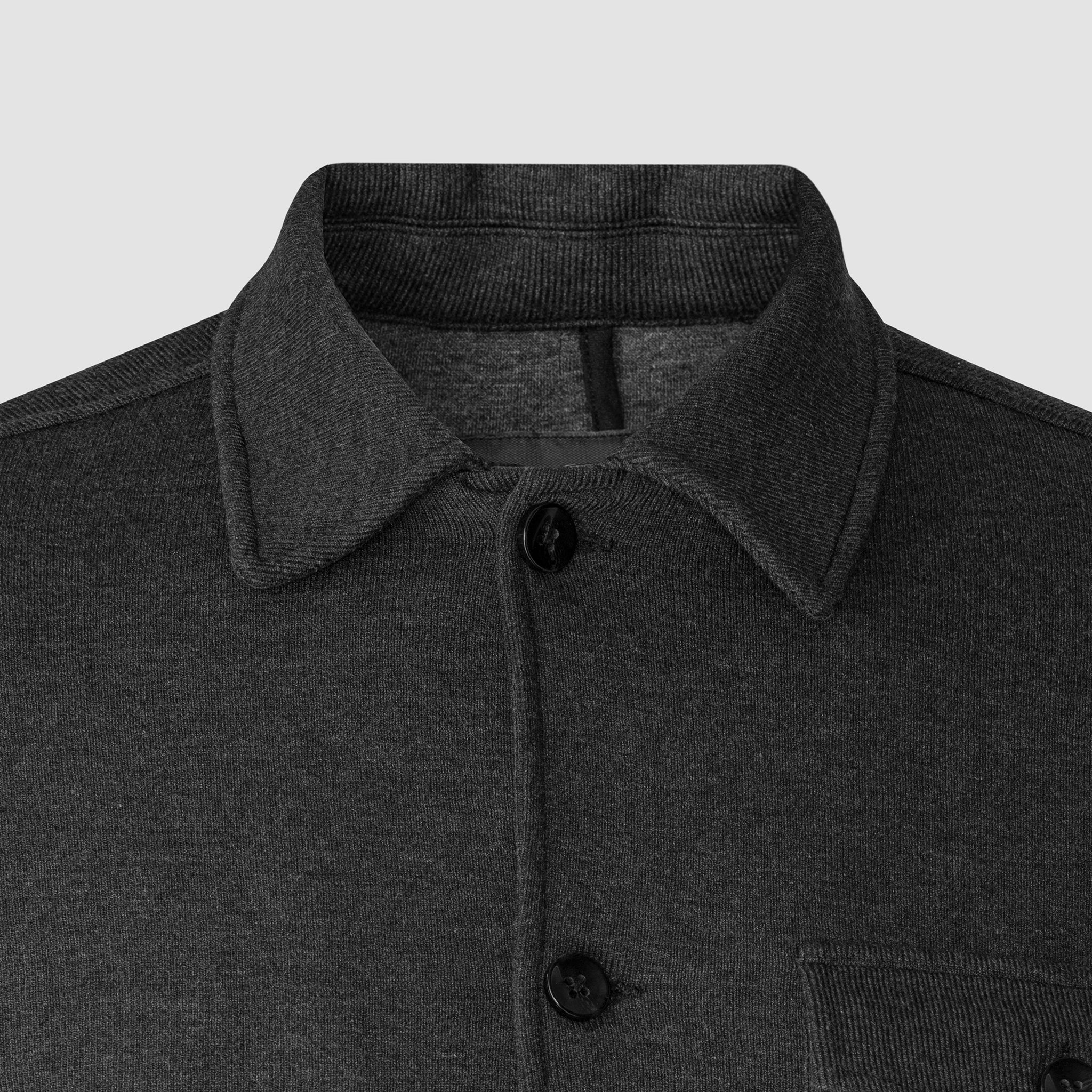 Dark grey Dressed Overshirt